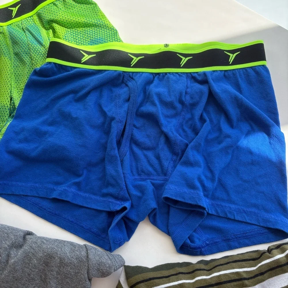Old Navy Kids Boxer Briefs - Green, Blue, Gray, and Brown